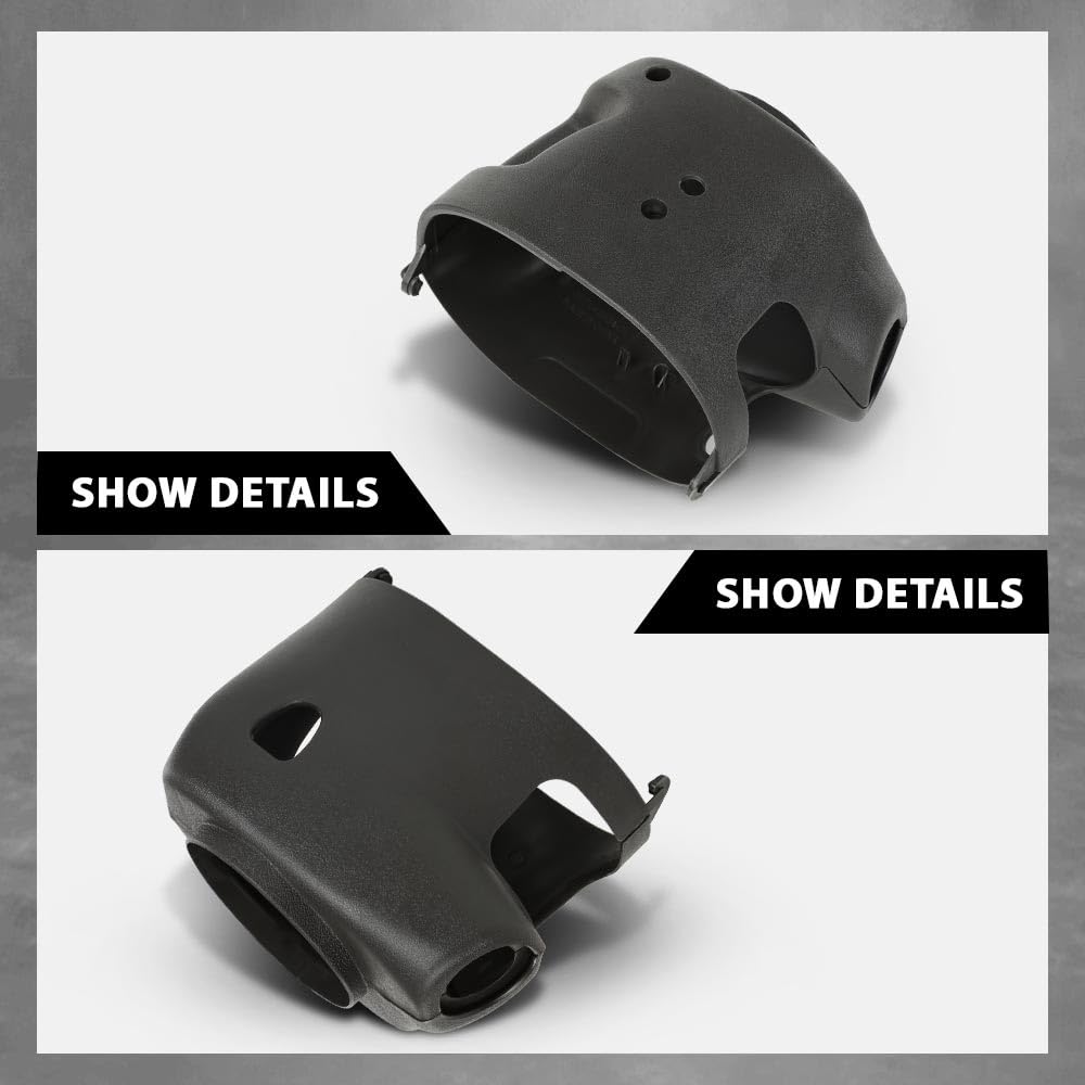 G-PLUS Steering Column Cover Compatible with 2003-2006 GMC Sierra Yukon,Fit 2003-2006 Chevy Silverado Suburban Tahoe with Automatic Transmission & Tilt Steering Column 26089140