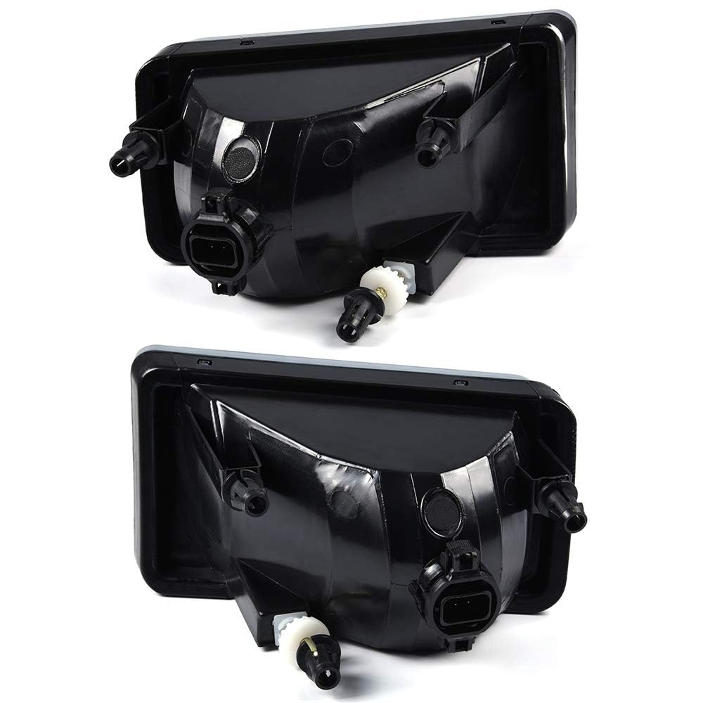 G-PLUS Fog Lights Compatible with Chevy Silverado 1500 2007-2015,Fit Chevy Silverado 2500HD 3500HD 2007-2014 /Fit Chevy Avalanche 2007-2013