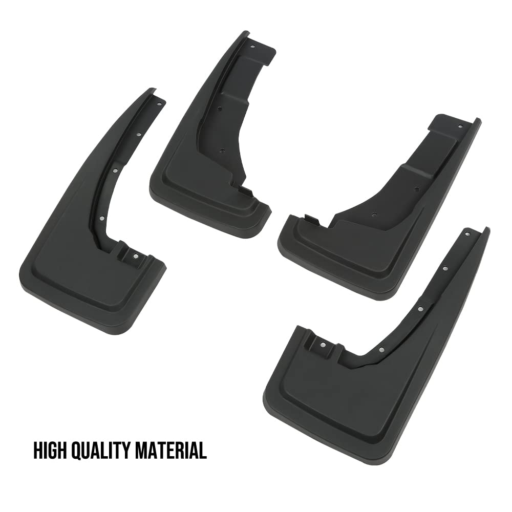 G-PLUS Splash Guards Mud Flaps Set of 4 Compatible with Ford Maverick 2022 2023 NZ6Z-16A550-AA NZ6Z-16A550-BA