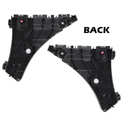 G-PLUS Front Bumper Brackets Compatible with Toyota Tundra 2014 2015 2016 2017 2018 2019 2020 2021 Black Driver & Passenger Side Bumper Bracket Retainer
