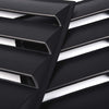 G-PLUS for 2015 2016 2017 2018 Compatible for Ford Mustang GT V6 Vents Style Quarter 1/4 Side Window Louver Scoop Cover