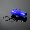 G-PLUS Silicone Induction Intake Hose Kit Clamps Compatible With Toyota Supra 86-92 MK3 MA70 7MGE/7MGTE Blue
