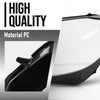 G-PLUS Headlight Lens Cover Compatible with Benz C-Class W205 2019-2020 Left & Right Front Headlamp Lens Cover Clear