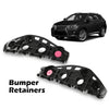 G-PLUS Bumper Face Bar Retainers Set Compatible with 2014-2015 RX350 Sportdesign 2013-2015 RX350 Base/F Sport 2015 RX450h Sportdesign 52535-0E040 LX1033111 52536-0E020 LX1032111