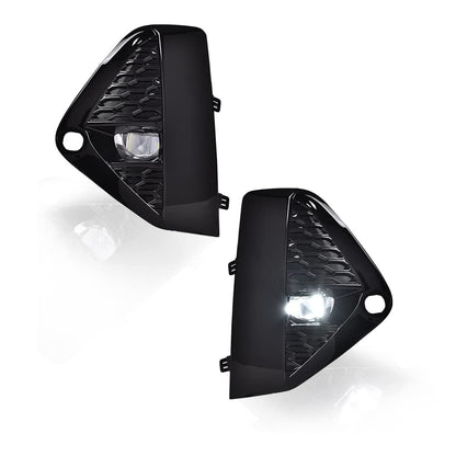 G-PLUS Clear LED Bumper Fog Lights Compatible with 2019-2021 Murano models only Front Bumper LED Fog Lamps Replacements Assembly 2pcs Driver & Passenger Side