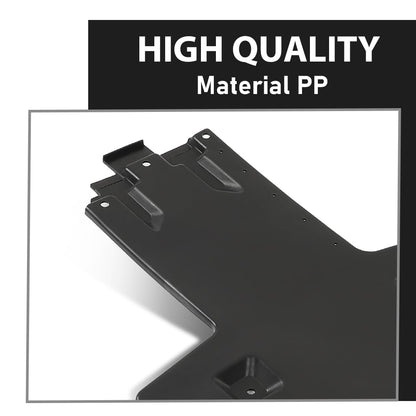 G-PLUS Rear Engine Undercover Splash Shield Baffle Guard W/O Pad, Compatible with Porsche Cayenne 2011-2018, 958-504-231-00, 95850423100, 958 504 231 00