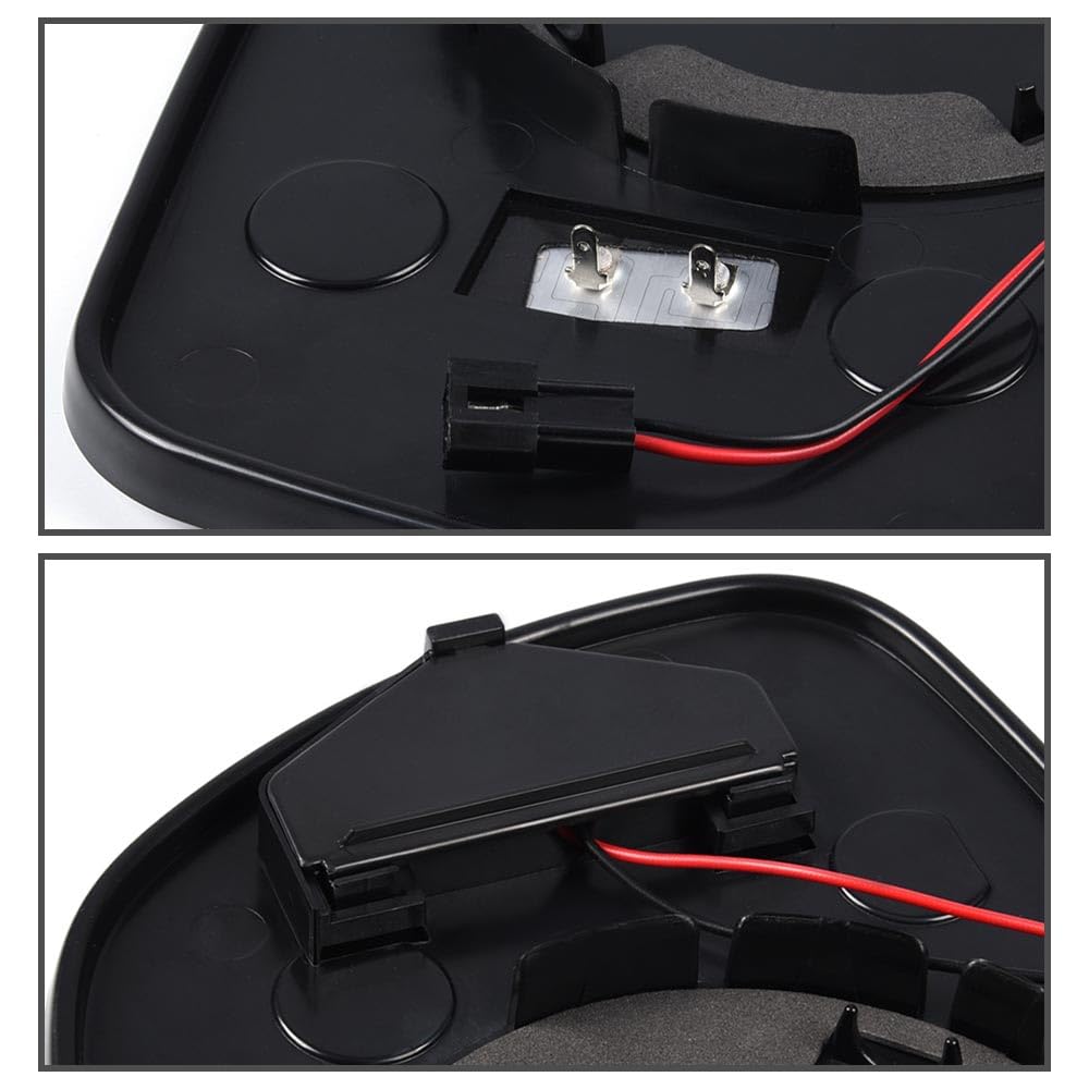 G-PLUS Heated Mirror Glass w/Turn Signal Compatible with Chevy Silverado/Chevy Tahoe/GMC Sierra/GMC Yukon/Cadillac Escalade 2003-2006 Left Side, GM1324102, 88944391