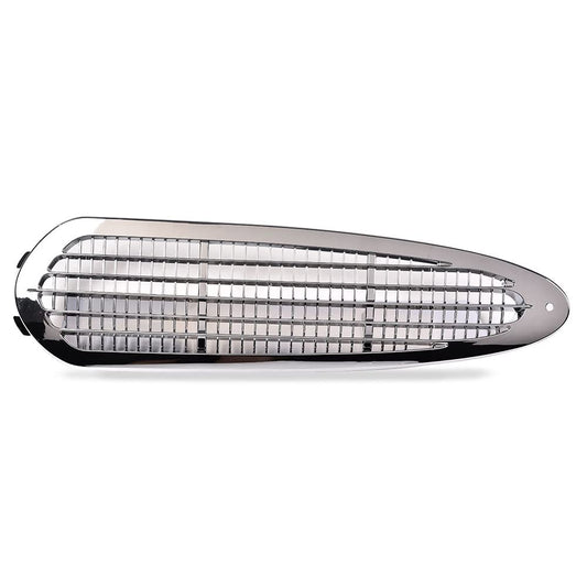 G-PLUS Chrome Hood Grille Grill Air Intake Vent Cover Compatible with 2002-2018 Freightliner M2 100 106 112 Replacement for 17-14809-005, 17-14809-000