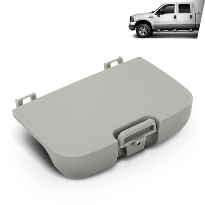 G-PLUS Overhead Console Sunglass Holder Compatible with Ford F250 F350 F450 F550 Super Duty 2002-2007 2C3Z7811586BAB, 2C3Z-7811586-BAB Gray