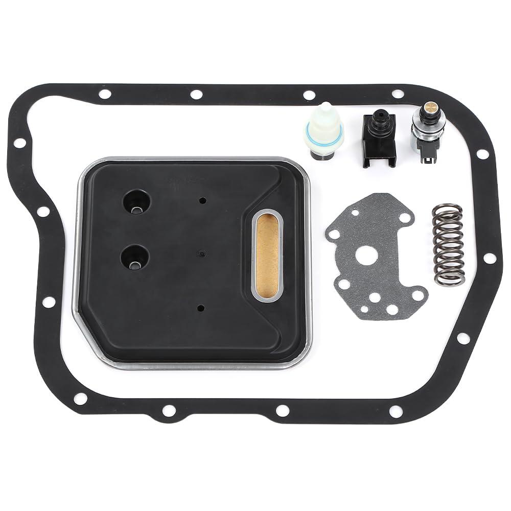 G-PLUS Transmission Filter Kit Solenoid & Sensor Fit all Chrysler Dodge Jeep Products,46RE / 47RE / 48RE / A518 / A618 automatic transmission 2000-On