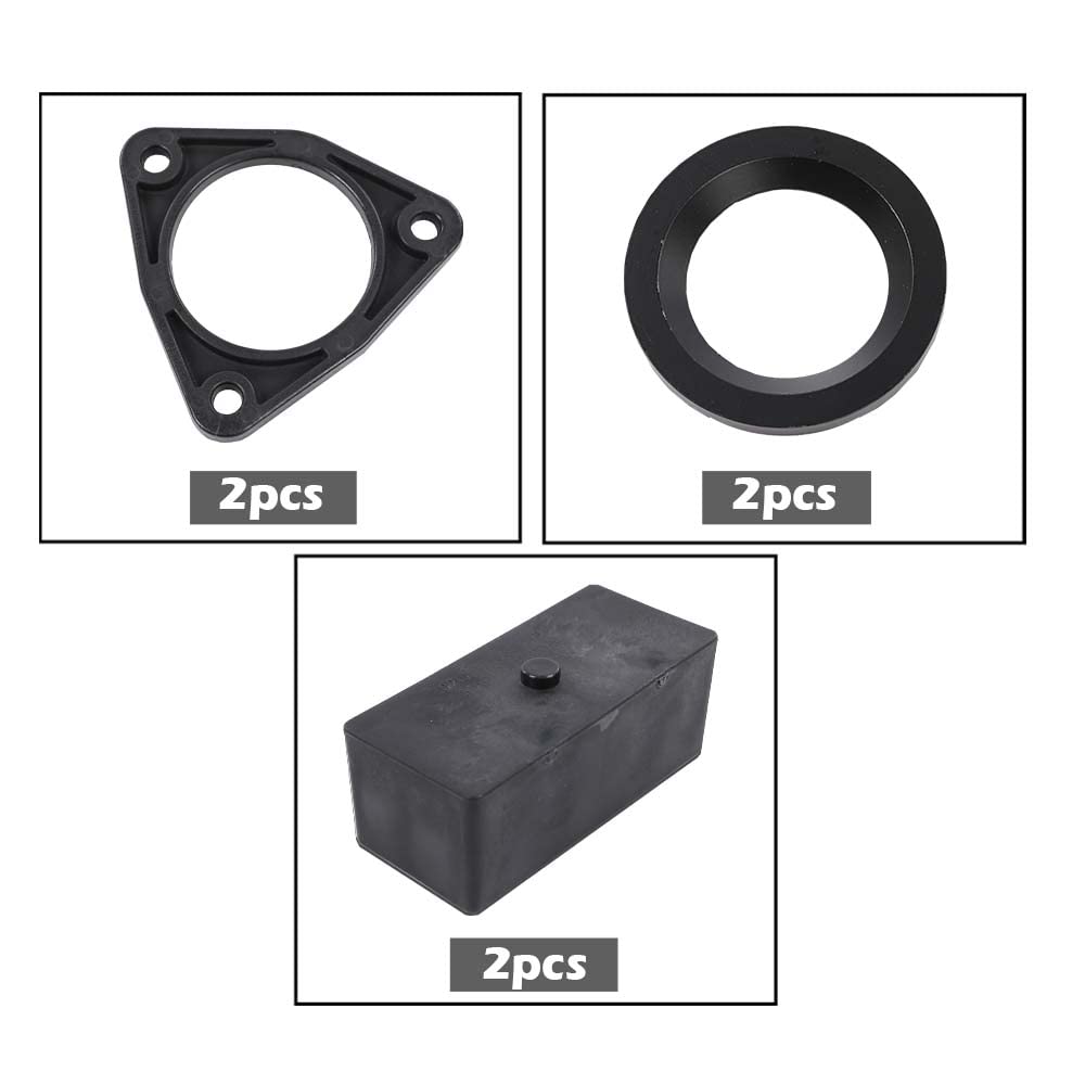 G-PLUS 2.5" Leveling Lift Kit Compatible with Chevy Silverado 1500/GMC Sierra 1500 2WD&4WD 2007-2018