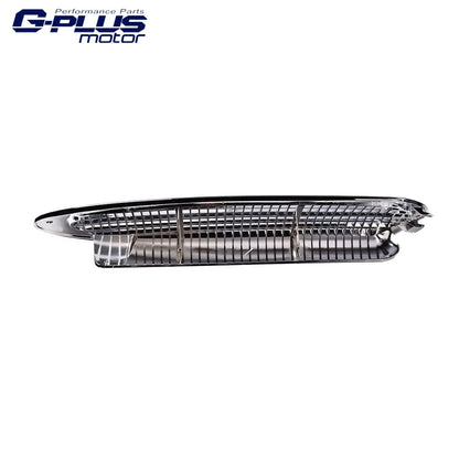 G-PLUS Chrome Hood Grille Grill Air Intake Vent Cover Compatible with 2002-2018 Freightliner M2 100 106 112 Replacement for 17-14809-005, 17-14809-000