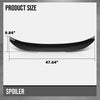 G-PLUS Rear Trunk Spoiler Wing Compatible with BMW 4-Series F32 2 Door Coupe 428i 435i 440i 2012 2013 2014 2015 2016 2017 2018 2019 2020 Rear Spoiler Wing Glossy Black