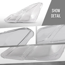 G-PLUS Headlight Lens Cover 2PCS for Benz E-Class W207 E350 E500 Coupe 2010-2013 Clear Product Specifications