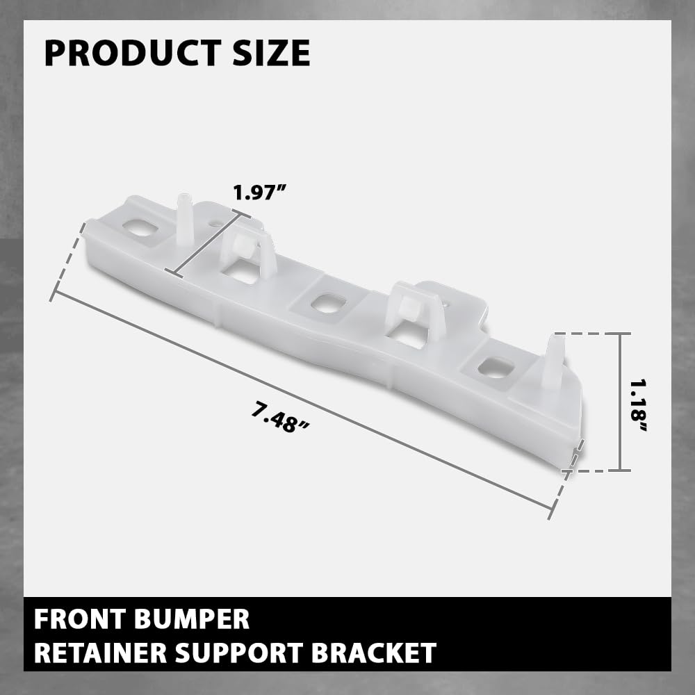 G-PLUS Front Bumper Retainer Support Bracket, Compatible with Ford Escape SEL 2013/ Escape (Submodel: S, SE, Titanium) 2013-2016, CJ5Z17C946A, FO1043129