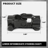 G-PLUS Lower Intermediate Steering Column Shaft, Compatible with Ford Escape 2008-2012/ Mazda Tribute 2008-2011/ Mercury Mariner 2008-2011, 8L8Z3B676E