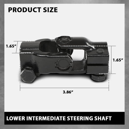 G-PLUS Lower Intermediate Steering Column Shaft, Compatible with Ford Escape 2008-2012/ Mazda Tribute 2008-2011/ Mercury Mariner 2008-2011, 8L8Z3B676E