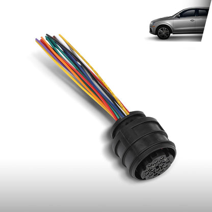 G-PLUS Transmission Connector 16-Pin Plug w/Wires Fit Audi A4 allraod Quattro 2012-2016 Fit Audi A6 allraod Quattro 2001-2005 3D0973993 Black