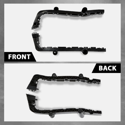 G-PLUS Rear Outer Bumper Brackets Support Compatible with Dodge Journey 2014-2020 Black 68190681AD,68190680AD