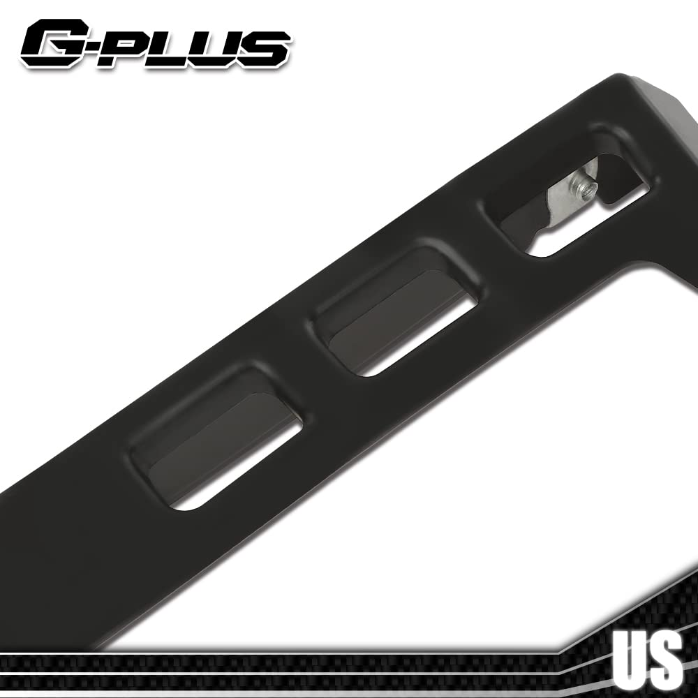 G-PLUS Front Lower Bumper Guide Brackets Driver Passenger Compatible with 201 -2022 Chevy Equinox GM1042153, GM1043153,23227561, 23227562 Black