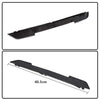 G-PLUS Front Air Vent Hood Scoops Compatible with Ford Mustang GT V8 2005 2006 2007 2008 2009 Racing Style, Black