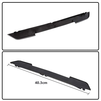 G-PLUS Front Air Vent Hood Scoops Compatible with Ford Mustang GT V8 2005 2006 2007 2008 2009 Racing Style, Black