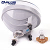 G-PLUS Fog Lights w/Bulbs Compatible With 07-14 GMC Sierra 1500/2500 / 3500 N, Front Bumper Driving Lamps,Clear lens Chrome Housing