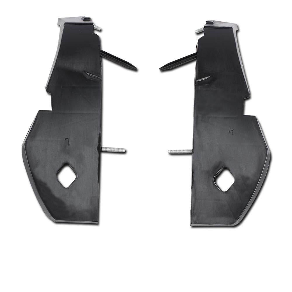 G-PLUS Front Pair Right & Left Retainer Bumper Bracket Support Compatible with Dodge Challenger 2008-2014 68043392AA, 68043393AA, CH1042122, CH1043122