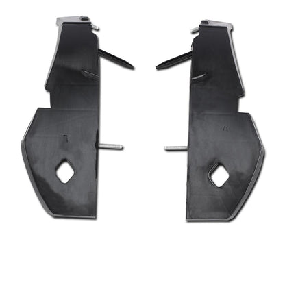 G-PLUS Front Pair Right & Left Retainer Bumper Bracket Support Compatible with Dodge Challenger 2008-2014 68043392AA, 68043393AA, CH1042122, CH1043122