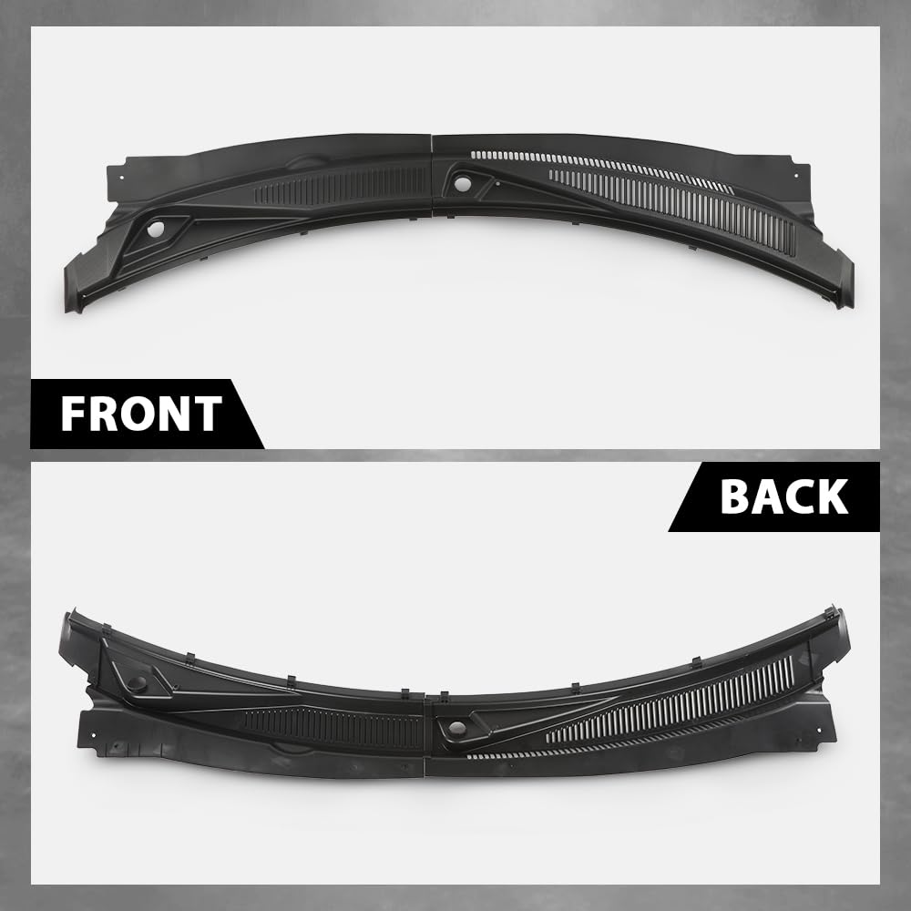 G-PLUS Windshield Wiper Cowl Panel Cover Replacement Compatible with Jeep Grand Cherokee 2006-2010 2Pcs 55156853, 55156852
