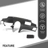 G-PLUS Dash Dashboard Cover Compatible with LX ES350 2007-2012 Black ABS