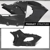 G-PLUS Front Bumper Cover Driver Left and Right Side Compatible with Chevy Trailblazer 2021-2022 NOT Fit RS Model 42749518, 42749517, 42772013, 42772012 Black