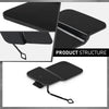 G-PLUS Front Bumper Tow Hook Cover Cap Compatible with Benz GLK-Class X204 GLK250 GLK300 GLK350 2008-2013 2048850224