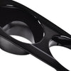 G-PLUS Front Bumper Fog Light Frames Compatible With BMW 3 Series E46, Bumper Fog Lamp Cover Pair LH & RH (Bright Black) Fog Lamp Accessories