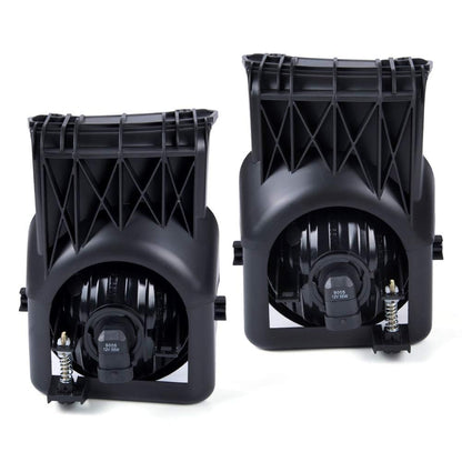 G-PLUS Bumper Fog Lights Compatible With GMC Sierra 1500 2500 3500 2003-2006 Pickup Clear Driving Fog Lamps W/o Wiring Kit Left+Right Side