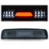 G-PLUS LED High Mount Stop Brake Light, Compatible with 09-10 Dodge Ram 1500/2010 Dodge Ram 2500 3500/11-17 Ram 1500 2500 3500 55372082AE 55372082AF Smoky lens Chrome Housing Amber Reflector