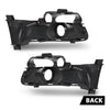 G-PLUS Pair Fog Light Cover Bezel, Compatible with Ford Mustang 2015-2017, LH Driver & RH Passenger Side 2PCS, FR3Z17E811BA, FR3Z17E810BA