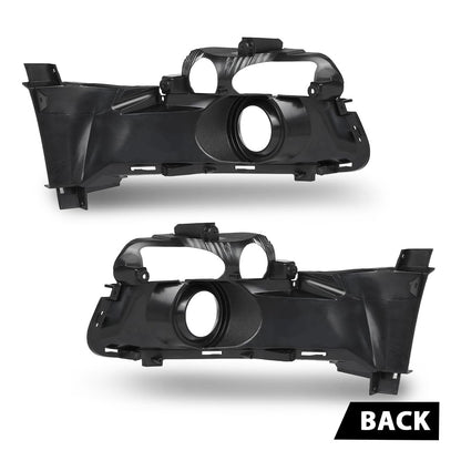 G-PLUS Pair Fog Light Cover Bezel, Compatible with Ford Mustang 2015-2017, LH Driver & RH Passenger Side 2PCS, FR3Z17E811BA, FR3Z17E810BA