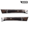 G-PLUS Chrome Grille Molding Trim Compatible With Chevy Silverado 1500 Classic HD 2500 3500 2003-2007 LH & RH Grill Trims Set 10397972, GM1213105, 10397973, GM1212105