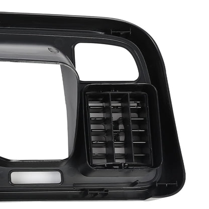 G-PLUS Dash Bezel Radio Trim Panel Compatible with Dodge Ram 1994-1997 Surround Dashboard Instrument Cover 55114870-1 (Black ABS Plastic)