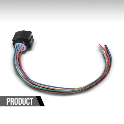 G-PLUS Transmission Wiring Harness Repair Kit Fit Chrysler Dodge Jeep Products with The 42RE 44RE 46RE 47RE A518 Model Automatic Transmissions 1994-2025 12445BK, 350-0062 Black