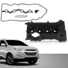 G-PLUS Engine Valve Cover w/Gasket Compatible with Hyundai Tucson 2014-2015/ Fit Kia Optima 2011-2015/ Fit Kia Sportage 2011-2016 Black