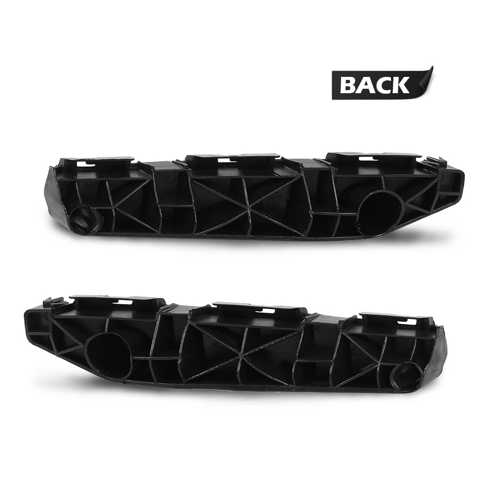 G-PLUS Front Bumper Bracket 2pcs Compatible with Lexus IS250/IS350 Base 2006-2013 Fit IS250/IS350 C 2010-2015 Fit IS250/IS350 C F Sport 2014-2015 5253553011 LX1067102 5253653011 LX1066102