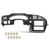 G-PLUS Dash Bezel Radio Surround Cluster Trim Compatible with Chevy Monte Carlo 2000-2005 Black