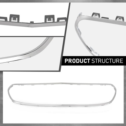 G-PLUS Grille Trim Compatible with Benz E300 (submodel: 4Matic, Base) 2017-2019, For Models Without Luxury Package,Fit Benz E350 2020,Fit Benz E400 4Matic Convertible & Coupe 2018 2138850200