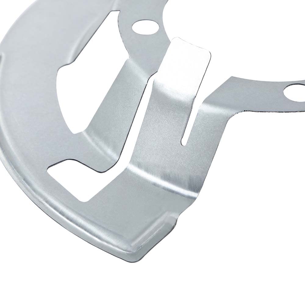 G-PLUS 1 Pair of Front Brake Dust Shield Left and Right Side Compatible with Dodge Ram 2500 3500 2000 2001 2002 Brake Dust Cover 5015129AA 5015128AA