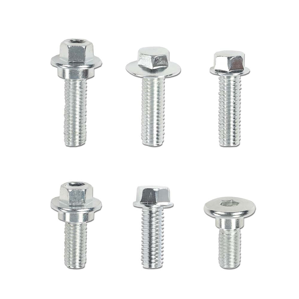 G-PLUS Plastic Bodywork Bolt Kit Compatible with Kx Kx60 Kx65 Kx80 Kx85 Kx125 Kx250 Kx500 Kawasaki