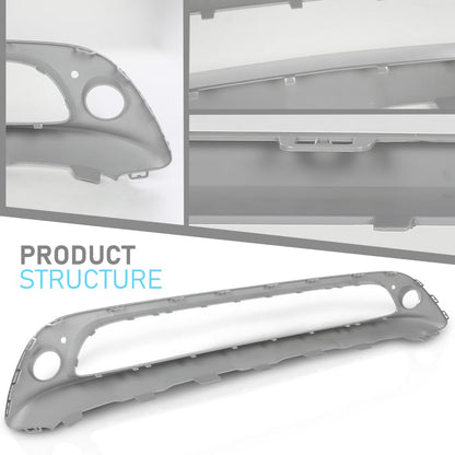 G-PLUS Front Bumper Cover Lower Valance Skid Plate Compatible with Benz GLA250 GLA200 Base Trim Model 2014-2017 156-885-36-22