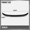 G-PLUS Rear Trunk Spoiler Wing Compatible with BMW F80 M3 Sedan All Model 2015 2016 2017 2018, Not Fit Convertible Models or GT or Wagon Model Gloss Black