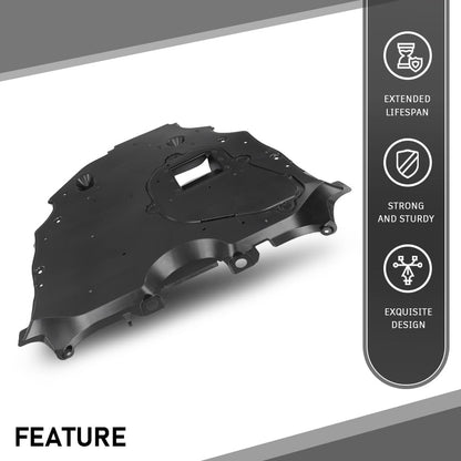 G-PLUS Front Center Undercar Shield Engine Splash Shield Compatible with Toyota RAV4 2019-2024 5110042010, TO1228295, 51100-42010, 51100 42010 Black